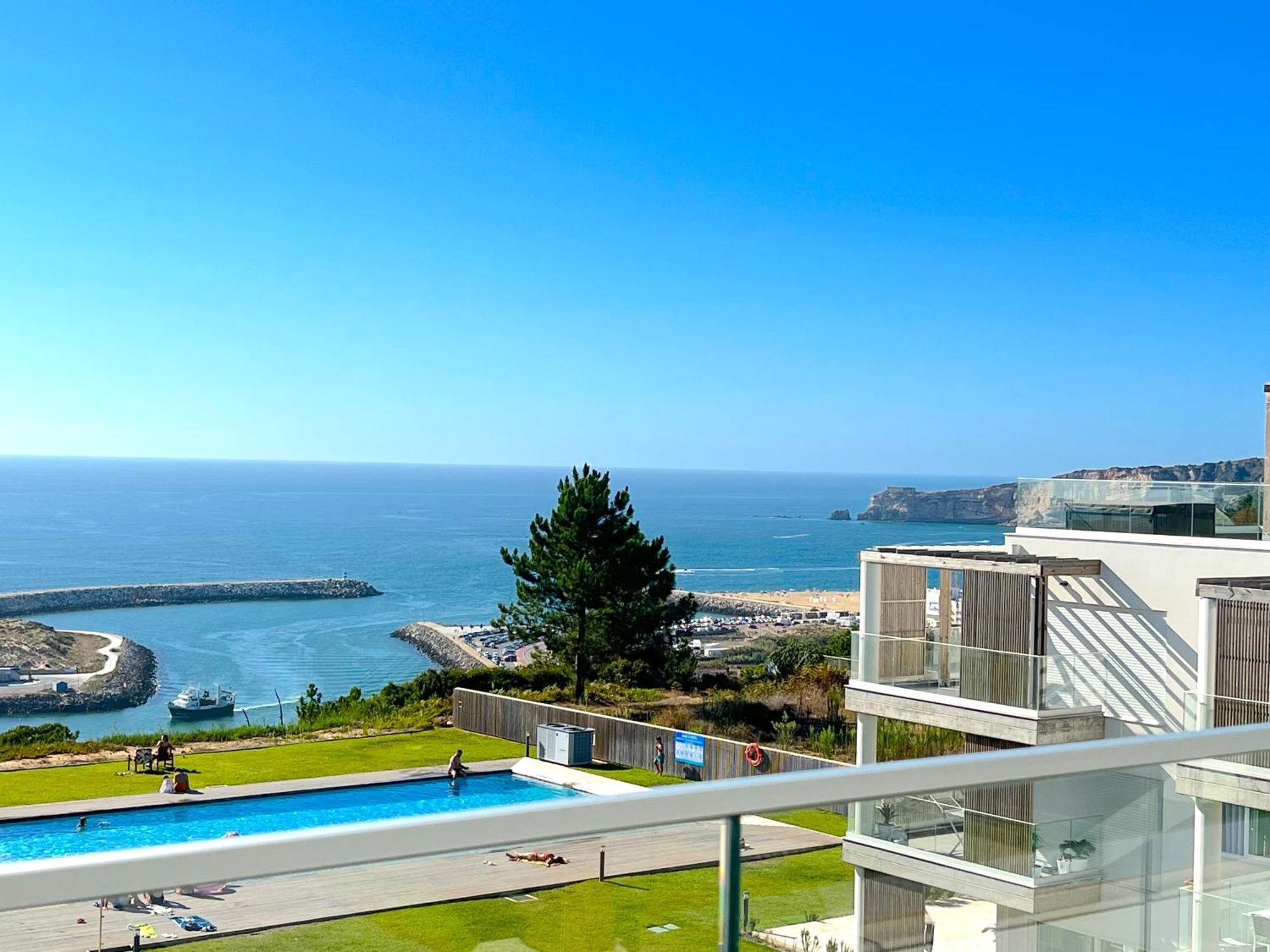 Mar A Vista - Condominium With Pool, Gym And Sea Views ナザレ エクステリア 写真