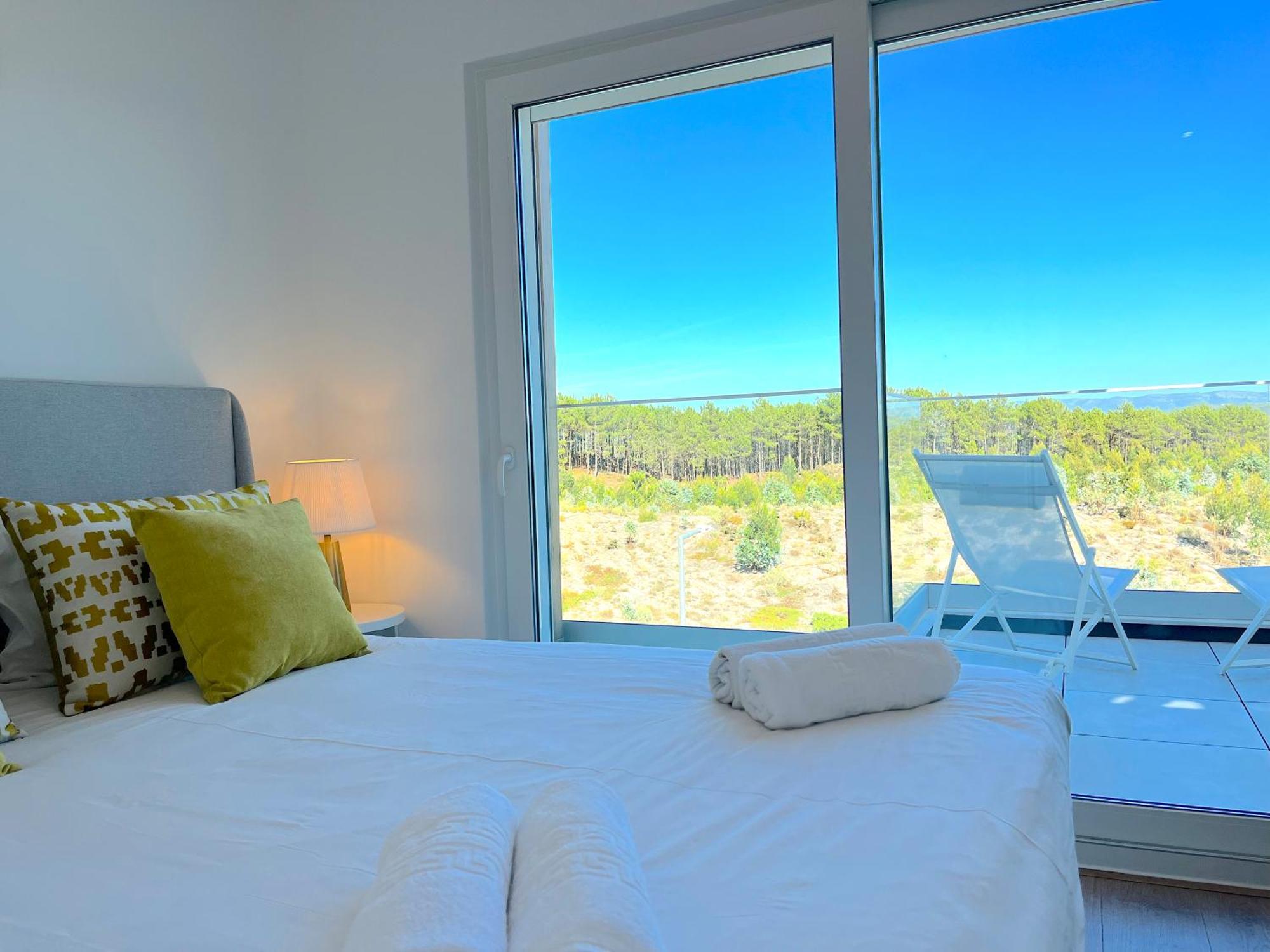 Mar A Vista - Condominium With Pool, Gym And Sea Views ナザレ エクステリア 写真