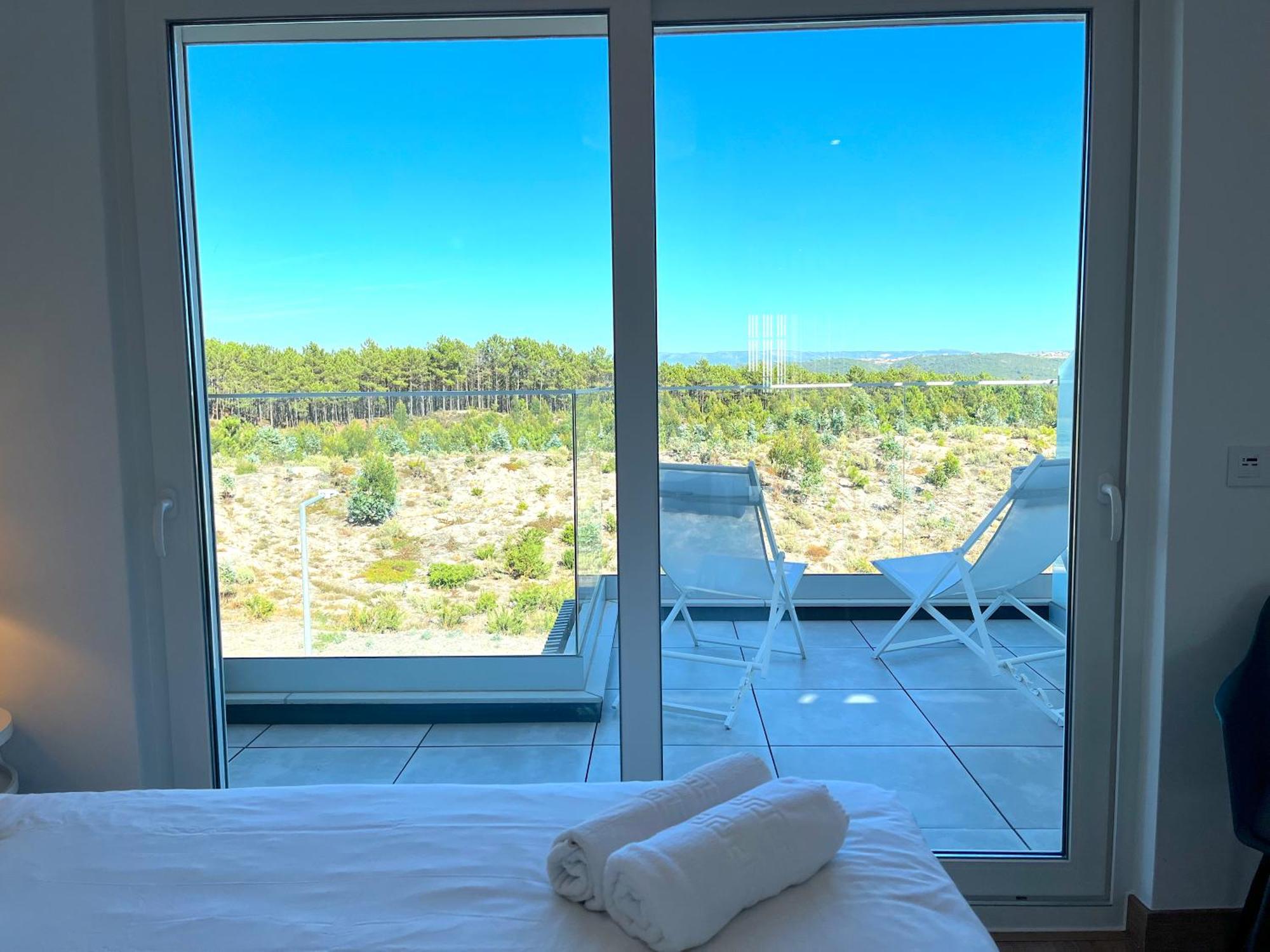 Mar A Vista - Condominium With Pool, Gym And Sea Views ナザレ エクステリア 写真