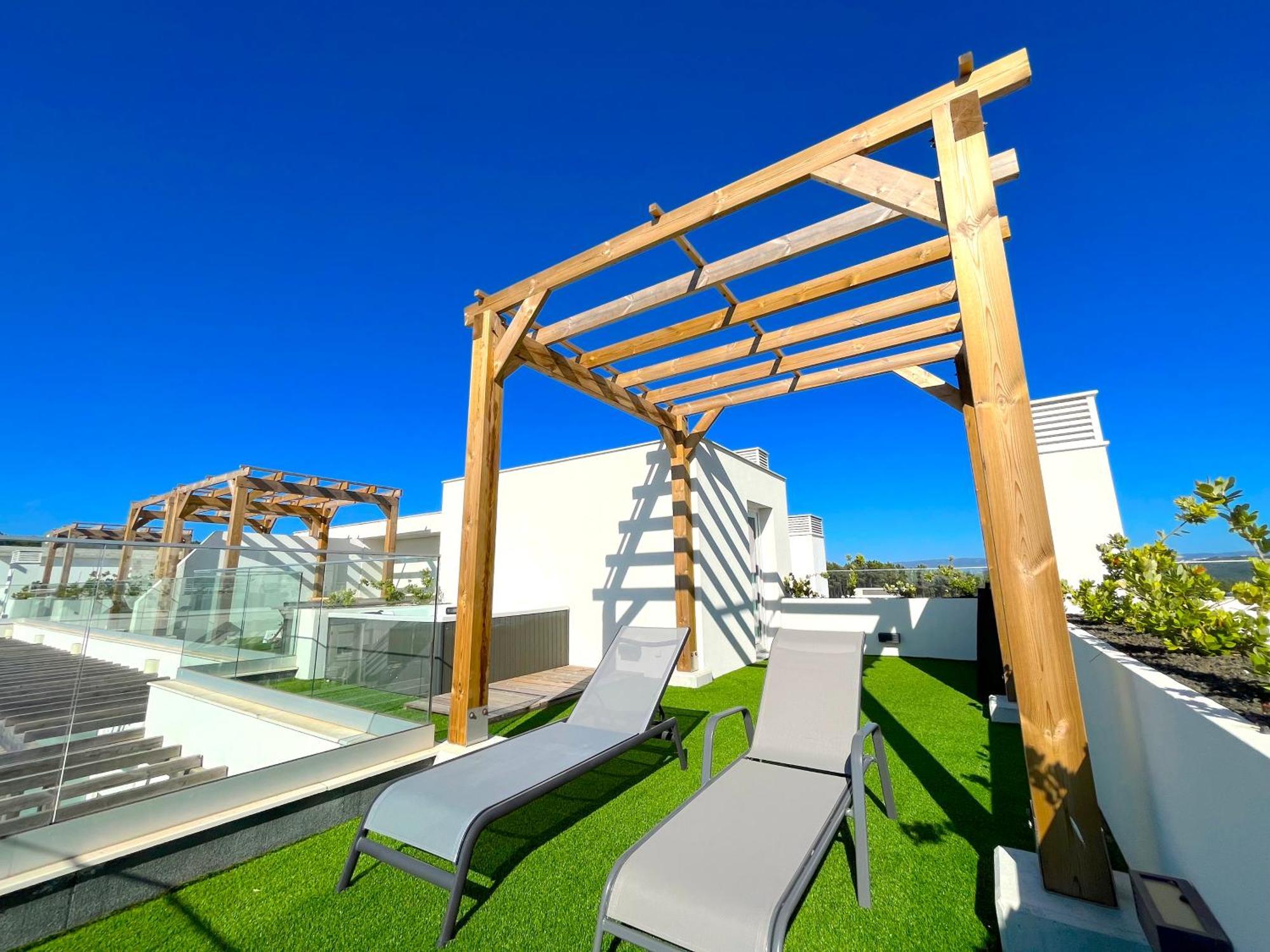 Mar A Vista - Condominium With Pool, Gym And Sea Views ナザレ エクステリア 写真
