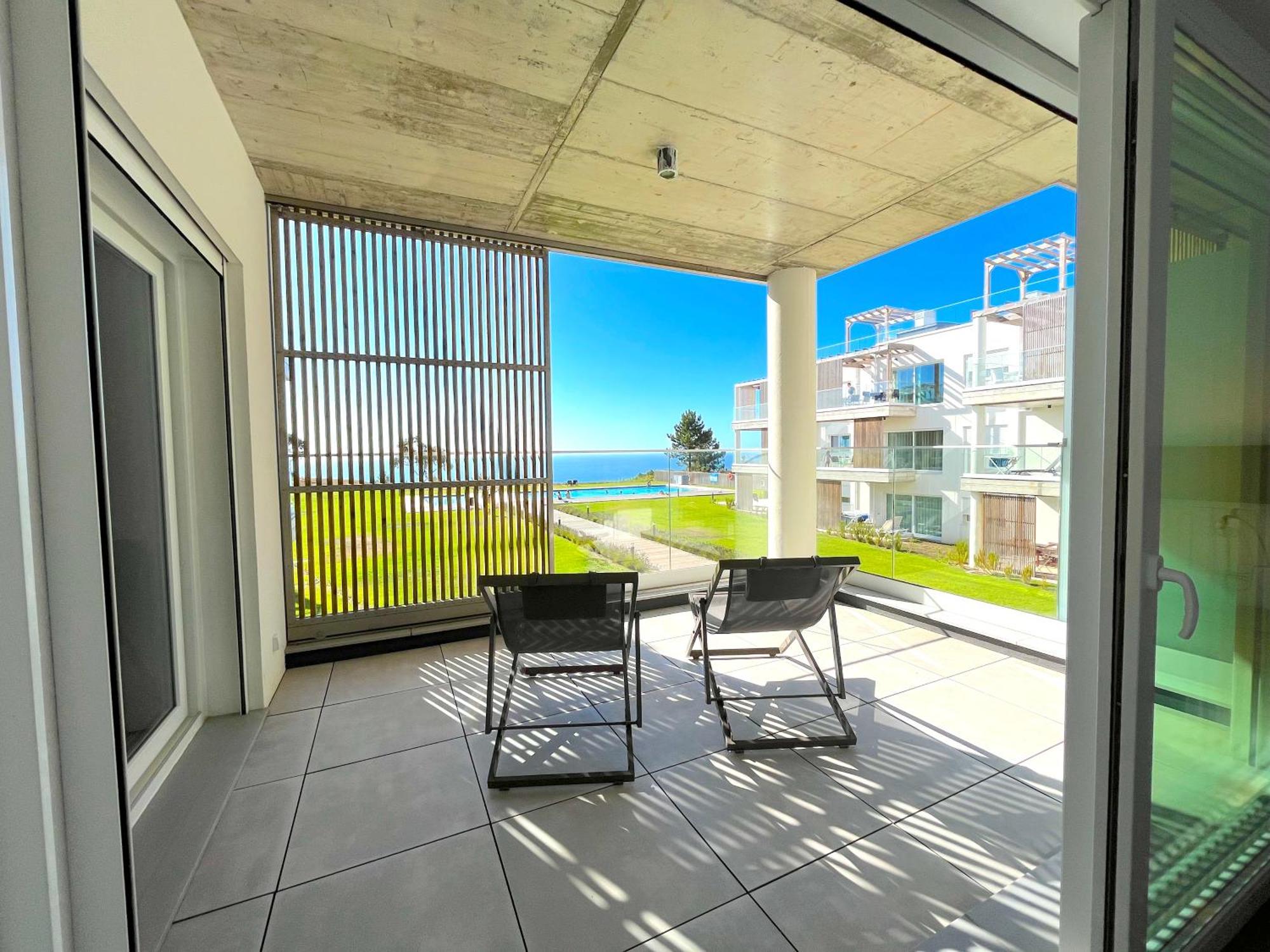 Mar A Vista - Condominium With Pool, Gym And Sea Views ナザレ エクステリア 写真