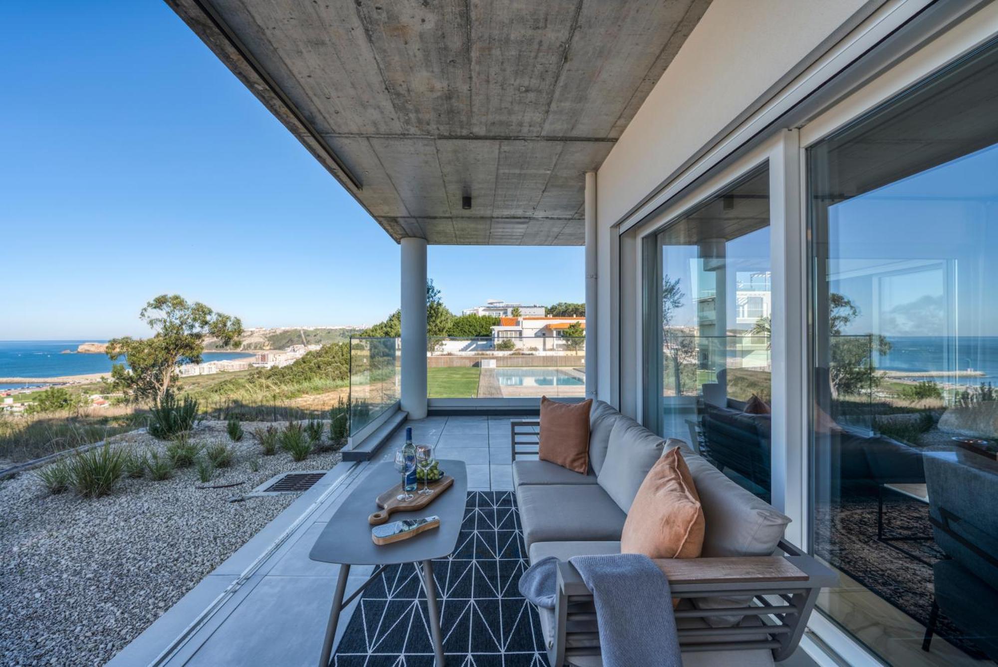 Mar A Vista - Condominium With Pool, Gym And Sea Views ナザレ 部屋 写真