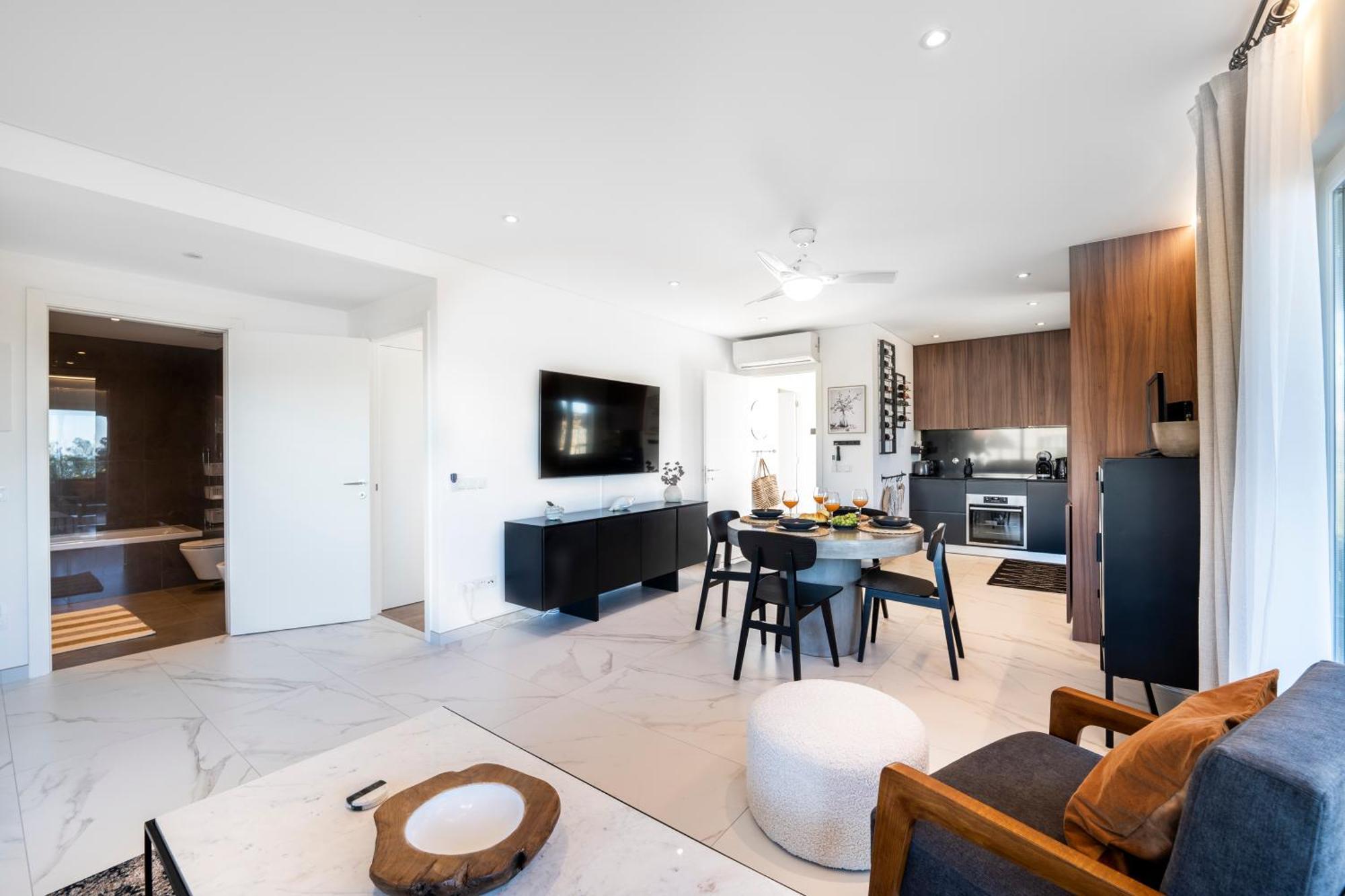 Mar A Vista - Condominium With Pool, Gym And Sea Views ナザレ 部屋 写真