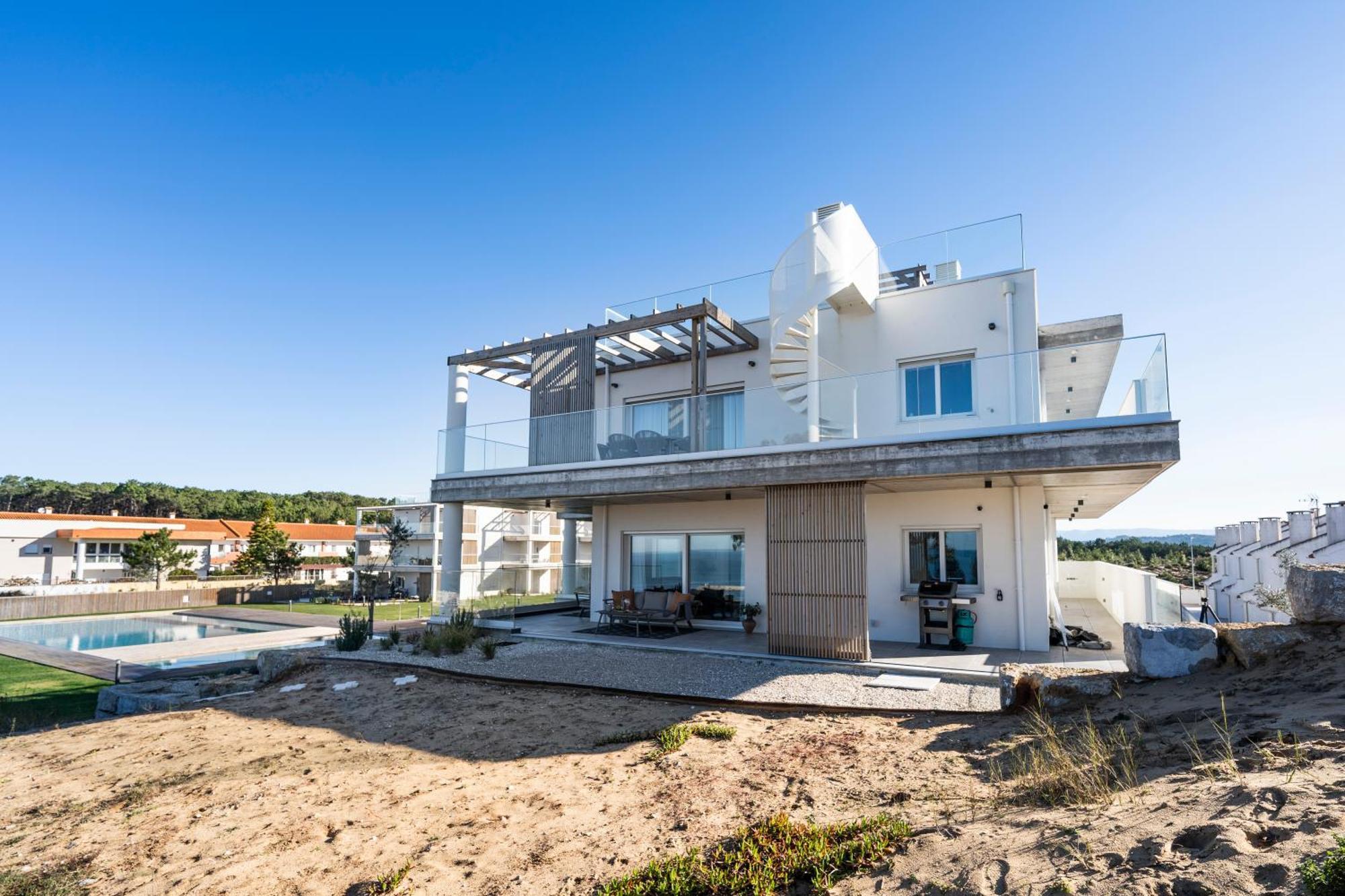 Mar A Vista - Condominium With Pool, Gym And Sea Views ナザレ 部屋 写真