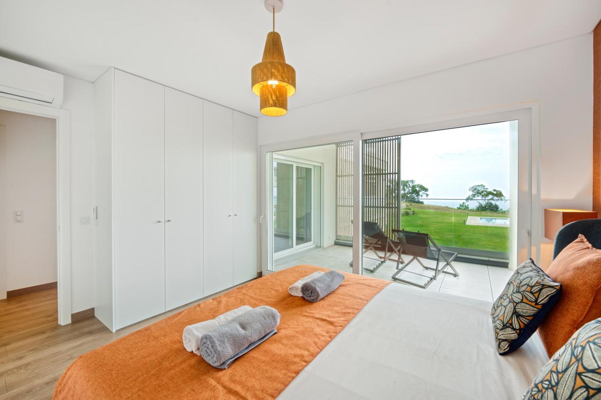 Mar A Vista - Condominium With Pool, Gym And Sea Views ナザレ 部屋 写真