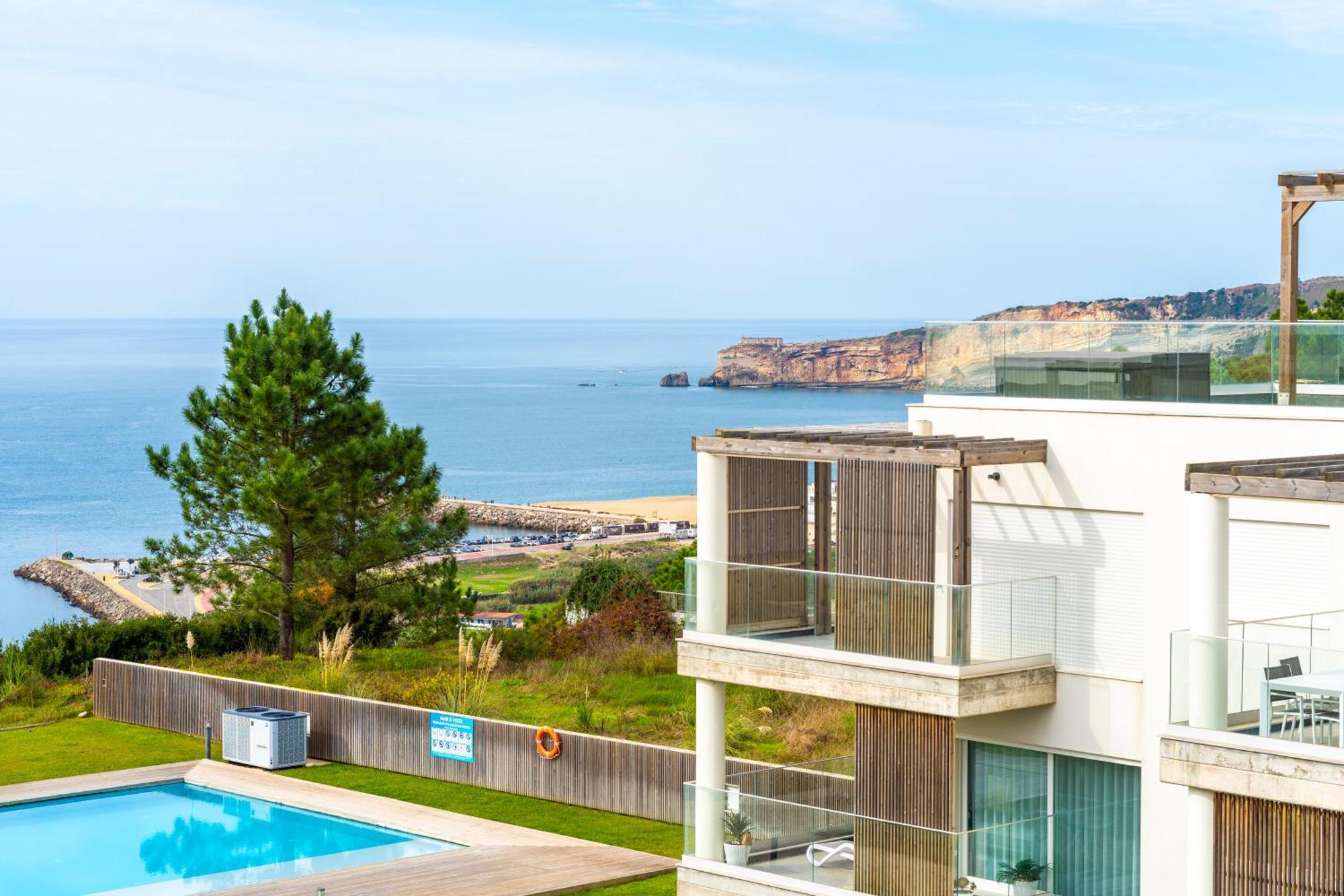 Mar A Vista - Condominium With Pool, Gym And Sea Views ナザレ 部屋 写真